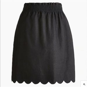 JCrew Factory Scallop Skirt, size 6